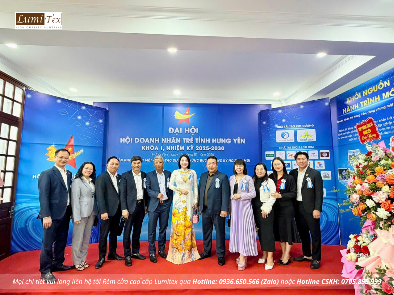 Đại hội Hội Doanh nhân trẻ tỉnh Hưng Yên nhiệm kỳ 2025–2030