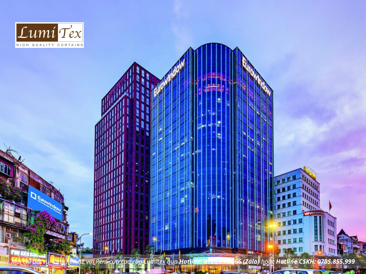 Lắp đặt rèm cửa cao cấp tại Euro Window