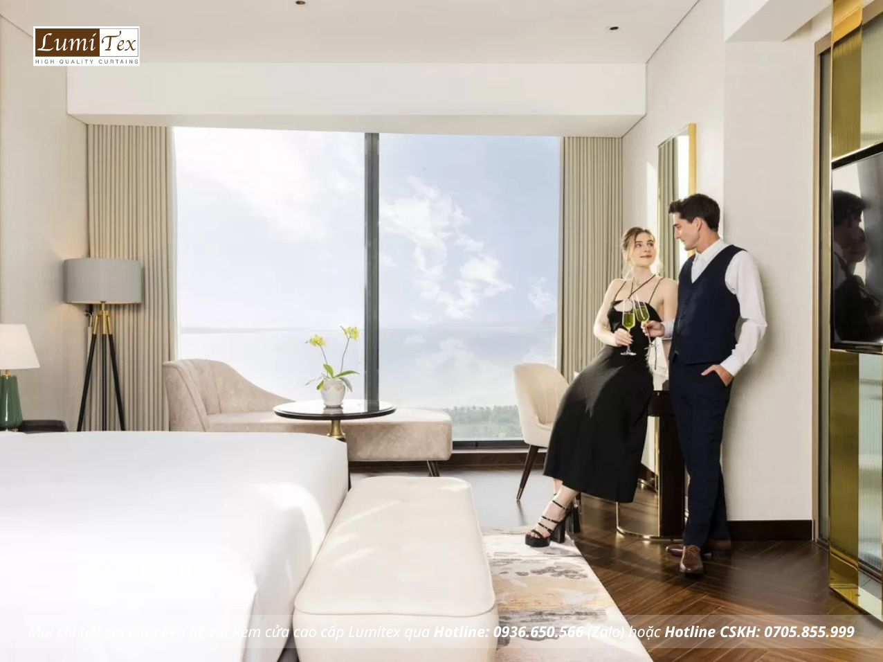  Dự án lắp đặt rèm cửa khách sạn cao cấp Sea Star Hạ Long 