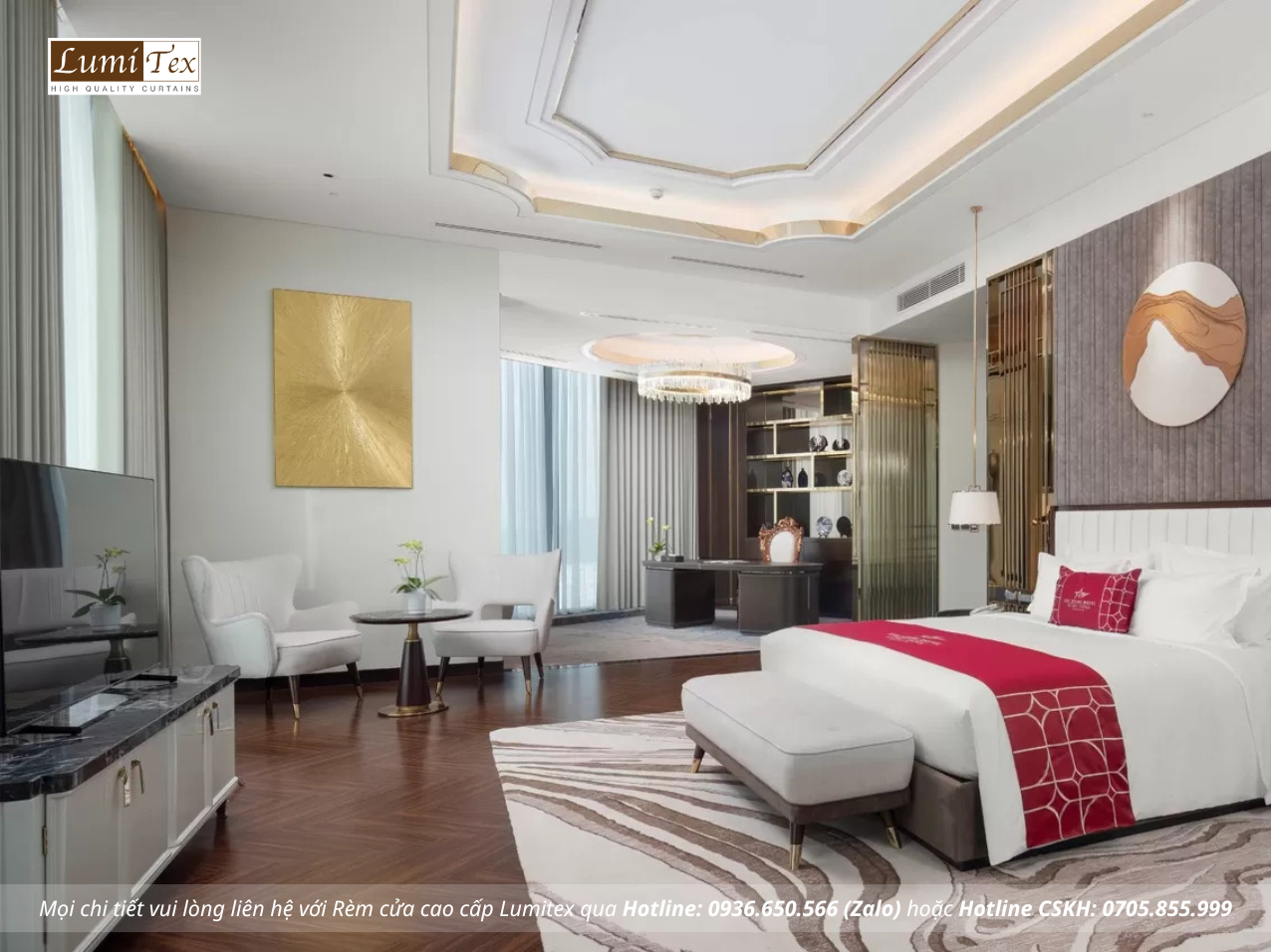  Dự án lắp đặt rèm cửa khách sạn cao cấp Sea Star Hạ Long 