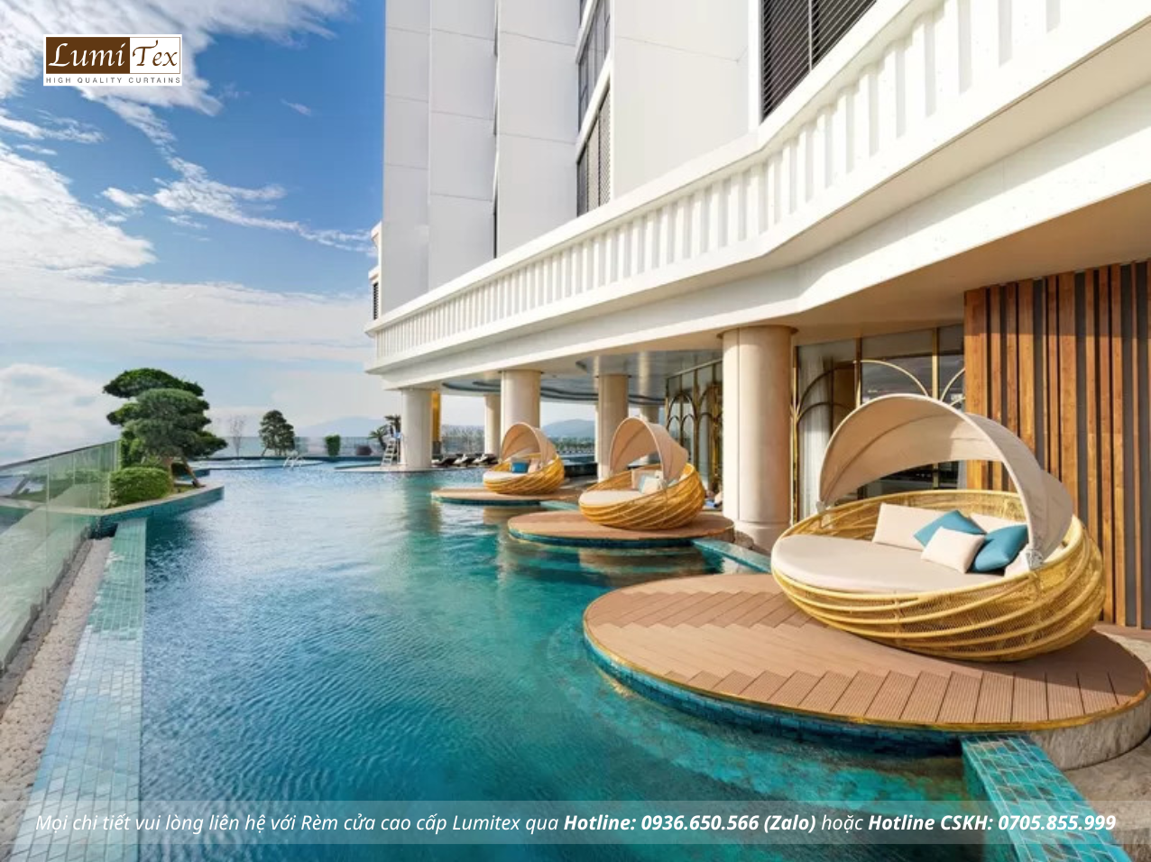  Dự án lắp đặt rèm cửa khách sạn cao cấp Sea Star Hạ Long 