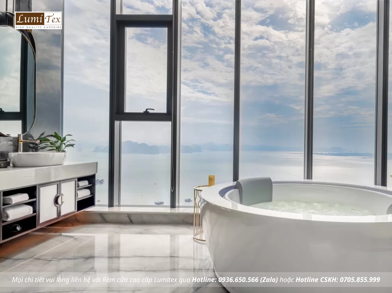  Dự án lắp đặt rèm cửa khách sạn cao cấp Sea Star Hạ Long 
