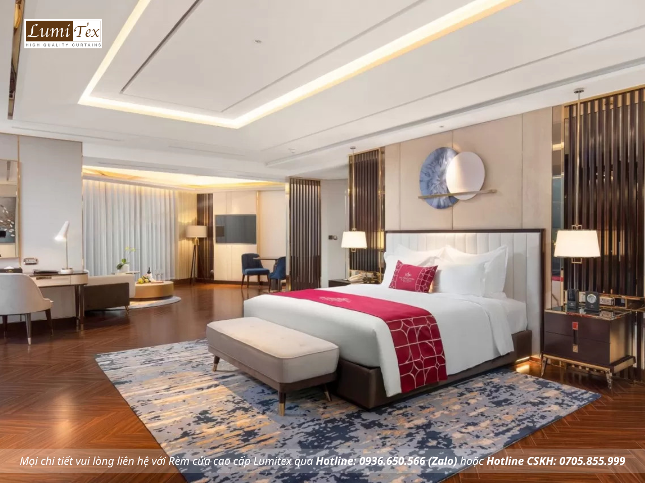  Dự án lắp đặt rèm cửa khách sạn cao cấp Sea Star Hạ Long 