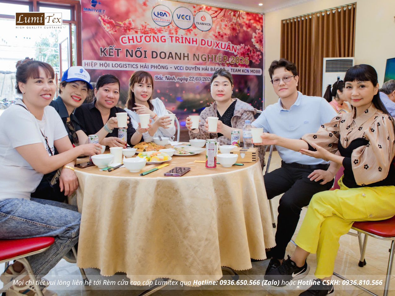 Rèm Lumitex tham dự chương trình Du xuân – Kết nối doanh nghiệp 2026 Rèm Lumitex tham dự chương trình Du xuân – Kết nối doanh nghiệp 2026