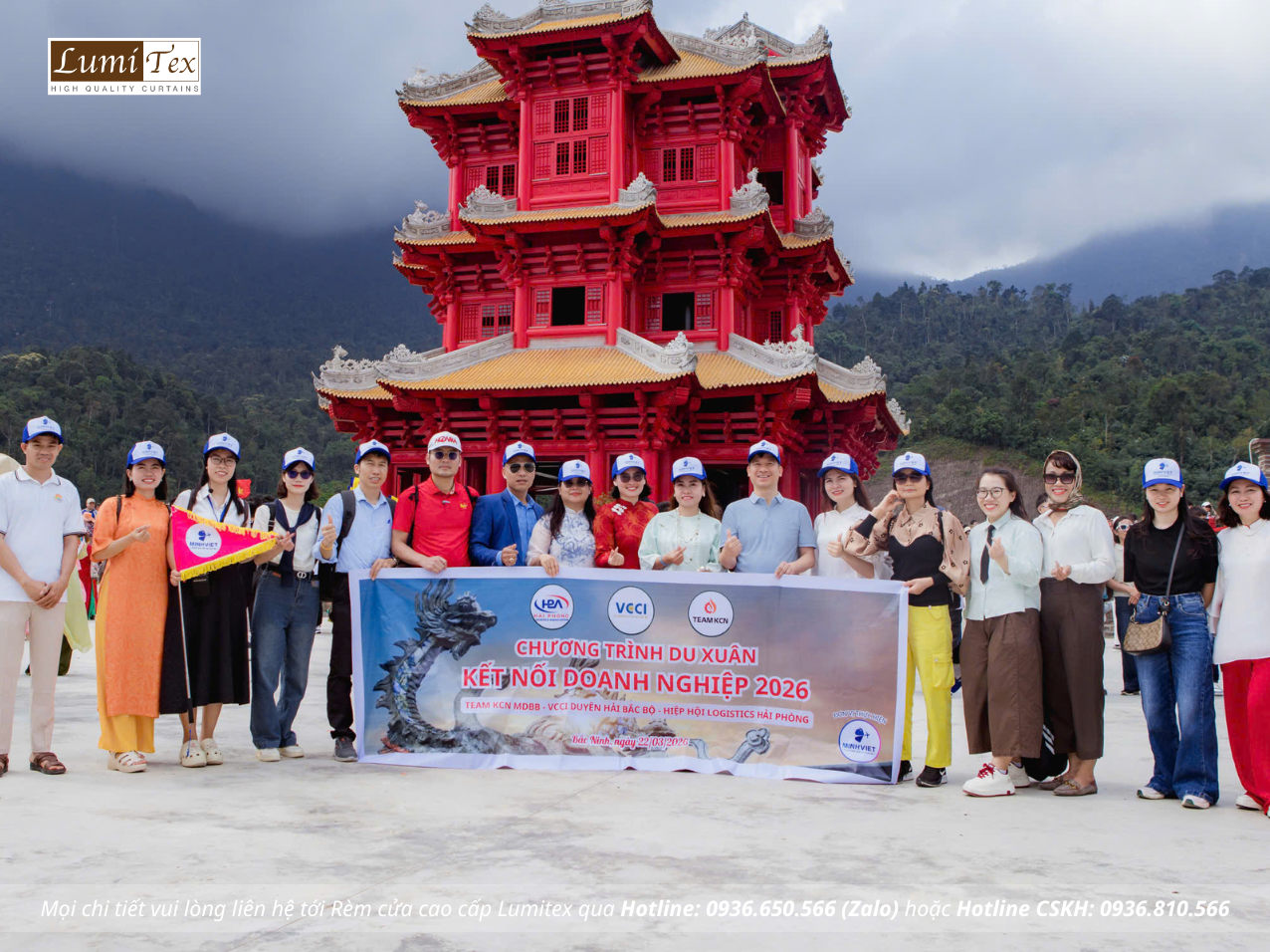 Rèm Lumitex tham dự chương trình Du xuân – Kết nối doanh nghiệp 2026 Rèm Lumitex tham dự chương trình Du xuân – Kết nối doanh nghiệp 2026