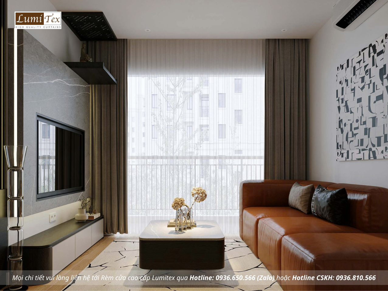 Giải pháp rèm chống cháy chung cư tại Hà Nội tối ưu theo từng không gian sống