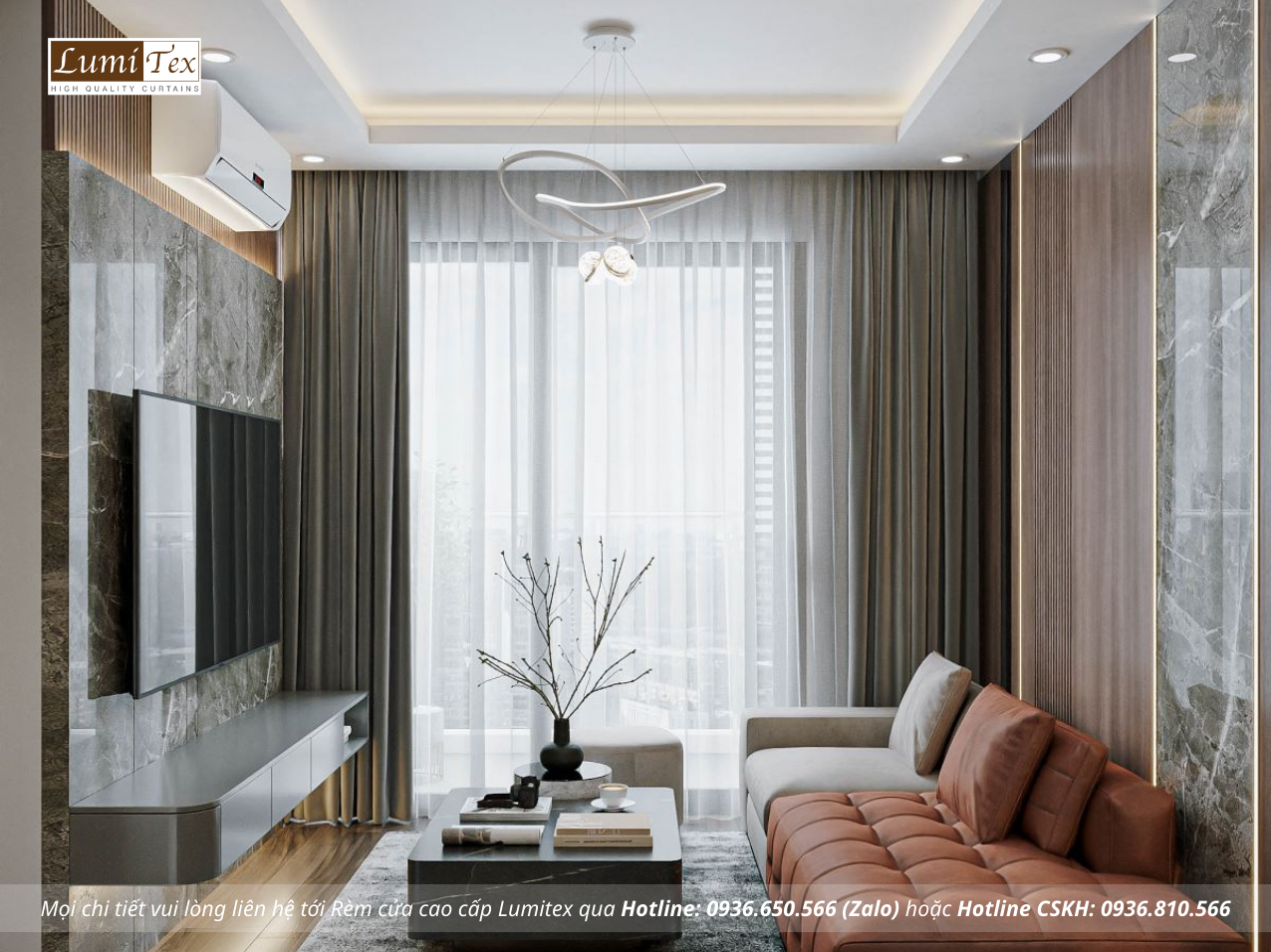 Gợi ý rèm cửa căn hộ chung cư phù hợp từng không gian
