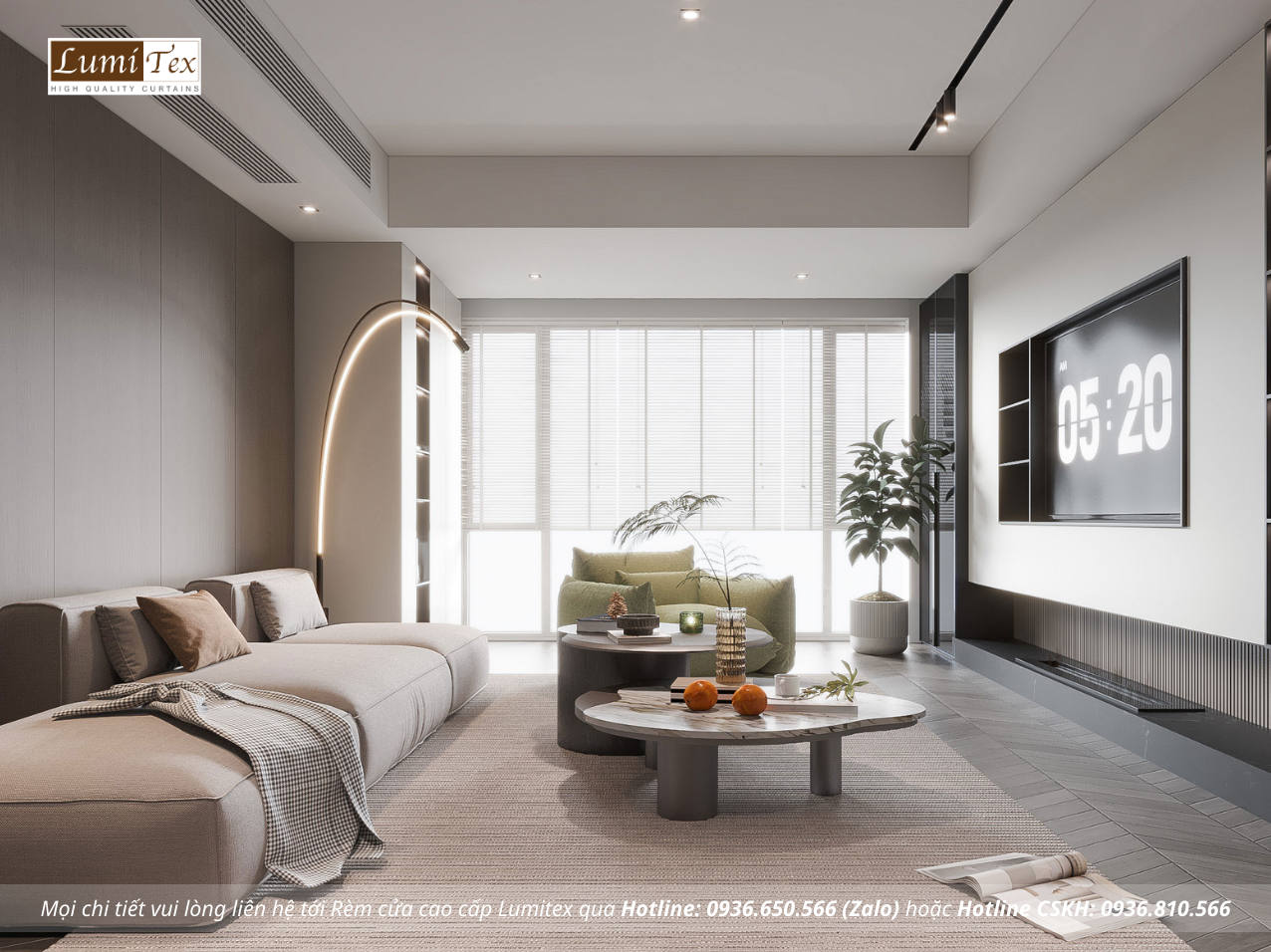Gợi ý rèm cửa căn hộ chung cư phù hợp từng không gian