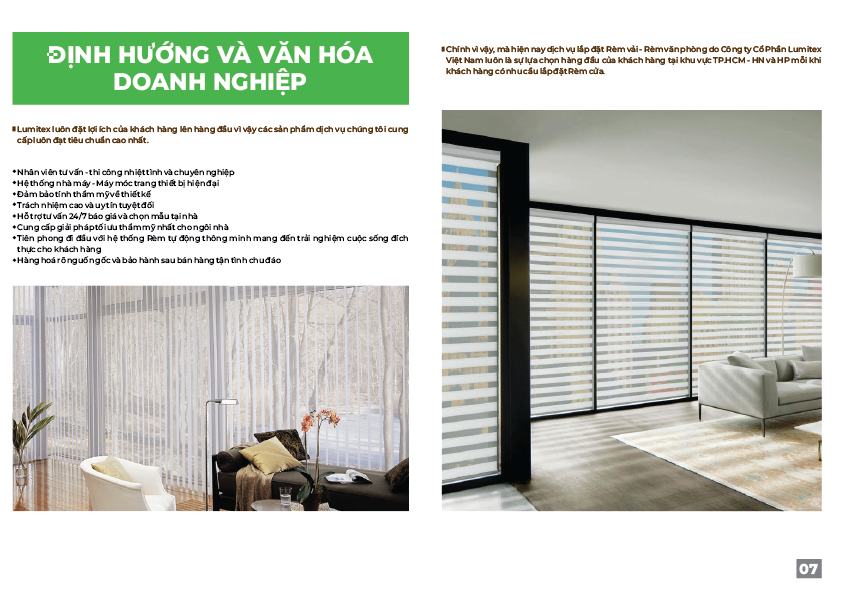 Hồ sơ năng lực Công ty Cổ phần Lumitex Việt Nam