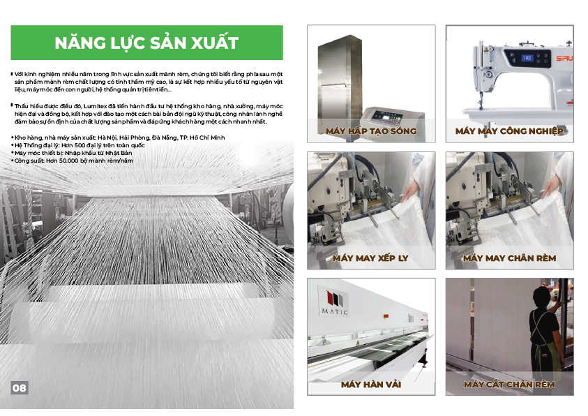Hồ sơ năng lực Công ty Cổ phần Lumitex Việt Nam