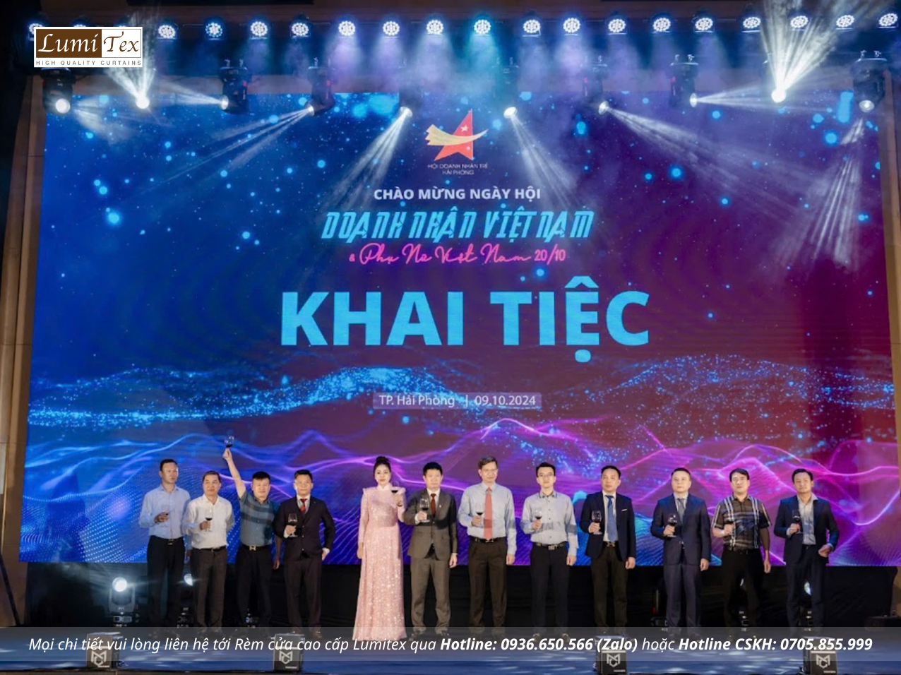 Các doanh nhân đã cùng nhau chia sẻ khoảnh khắc vui tươi, đầm ấm trong không gian thân mật, cùng chúc mừng sinh nhật các thành viên của Hội trong Quý III.