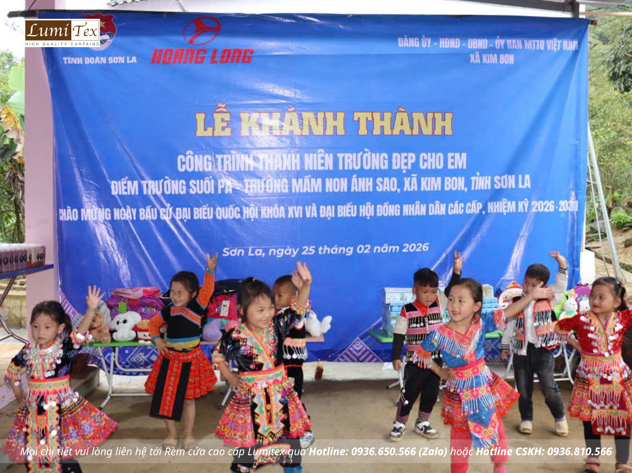 Hội Doanh nhân trẻ Hải Phòng lan tỏa yêu thương, đồng hành cùng học sinh Kim Bon – Sơn La