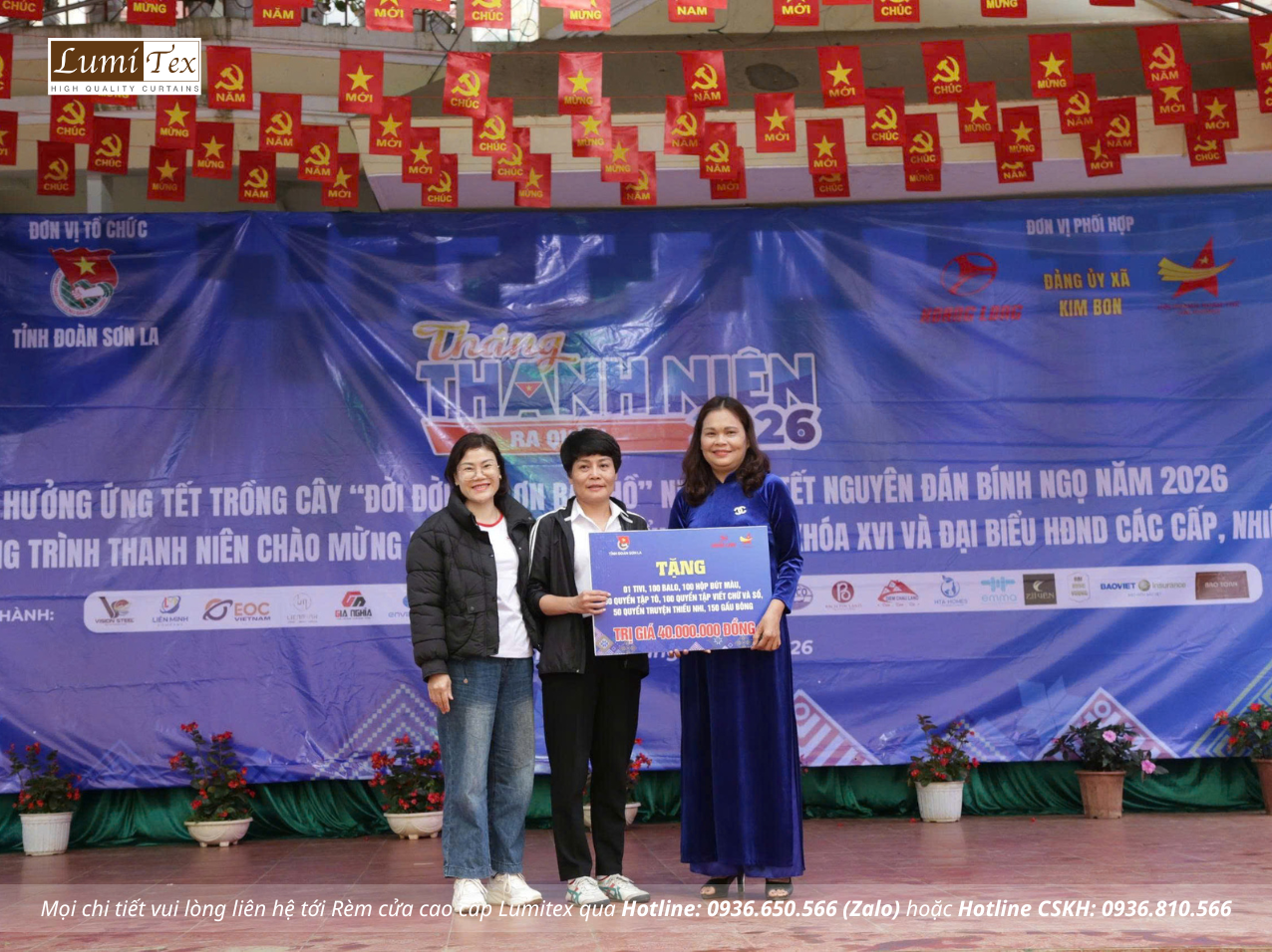 Hội Doanh nhân trẻ Hải Phòng lan tỏa yêu thương, đồng hành cùng học sinh Kim Bon – Sơn La