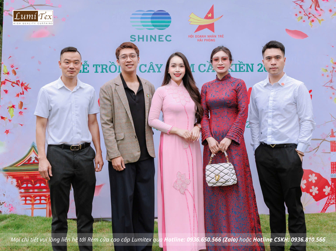 Hội Doanh nhân trẻ Hải Phòng đồng hành cùng Lễ trồng cây 2026 “Sắc Anh Đào – Nhịp cầu hữu nghị”