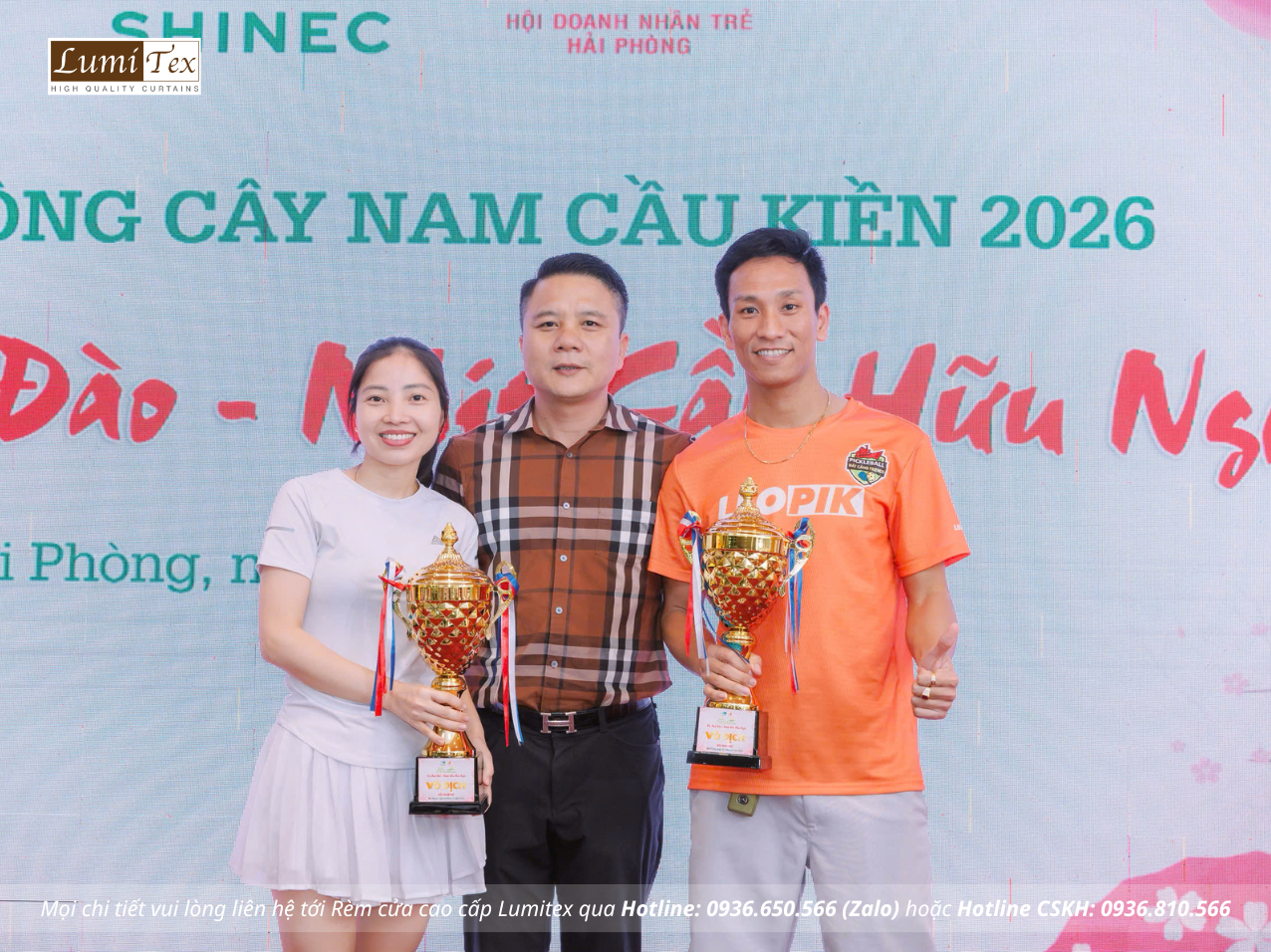 Hội Doanh nhân trẻ Hải Phòng đồng hành cùng Lễ trồng cây 2026 “Sắc Anh Đào – Nhịp cầu hữu nghị”