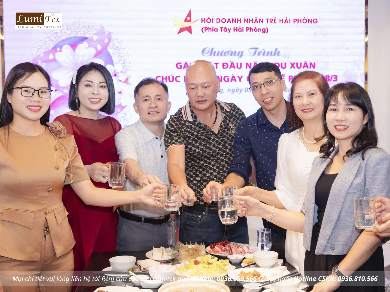 Hội Doanh nhân trẻ khu vực phía Tây Hải Phòng gặp mặt đầu năm và chúc mừng Ngày Quốc tế Phụ nữ 8/3