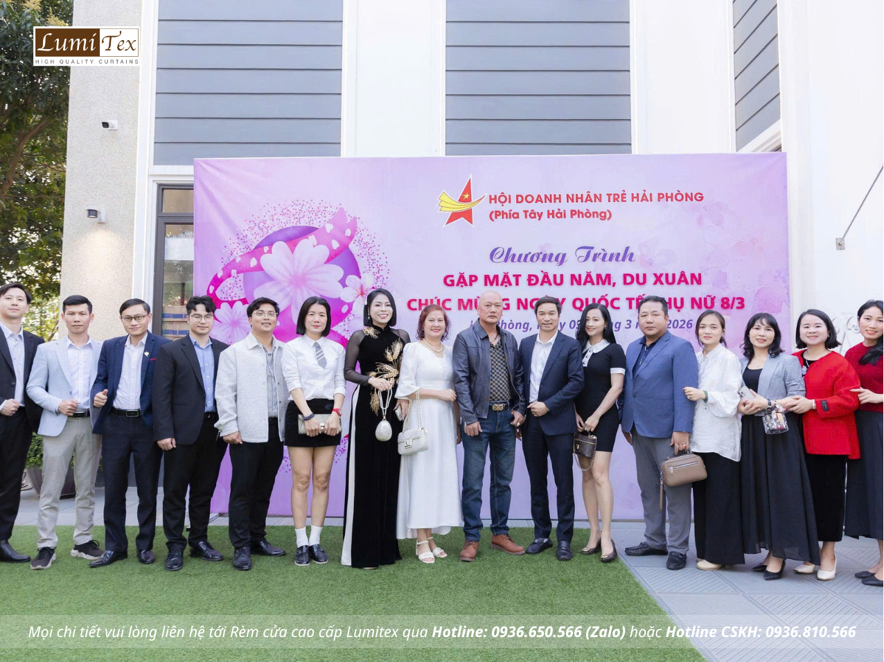 Hội Doanh nhân trẻ khu vực phía Tây Hải Phòng gặp mặt đầu năm và chúc mừng Ngày Quốc tế Phụ nữ 8/3