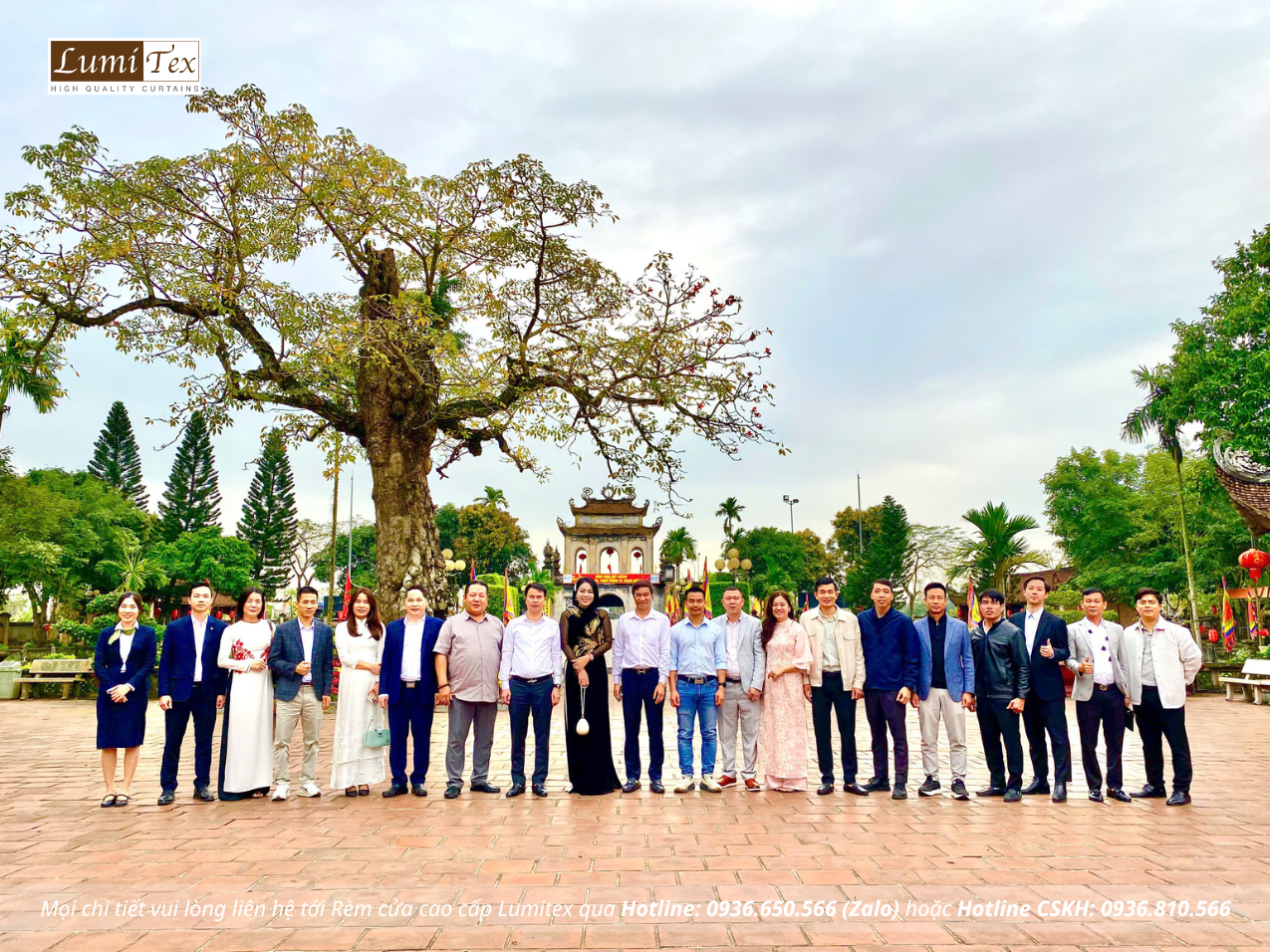 Hội Doanh nhân trẻ khu vực phía Tây Hải Phòng du xuân đi lễ đầu năm Bính Ngọ 2026