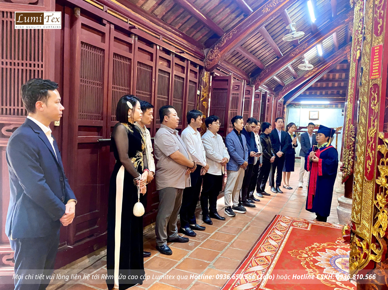 Hội Doanh nhân trẻ khu vực phía Tây Hải Phòng du xuân đi lễ đầu năm Bính Ngọ 2026