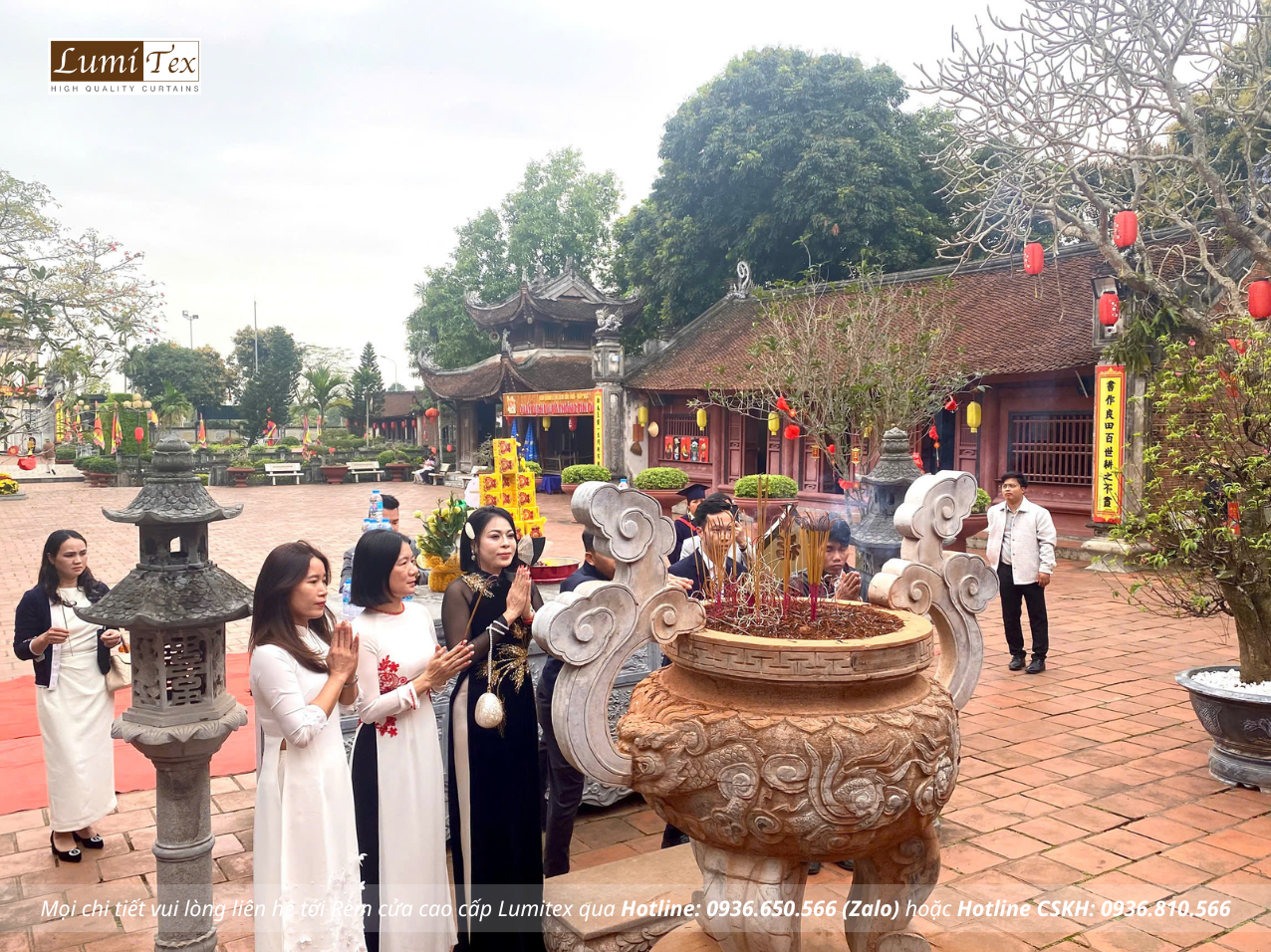 Hội Doanh nhân trẻ khu vực phía Tây Hải Phòng du xuân đi lễ đầu năm Bính Ngọ 2026