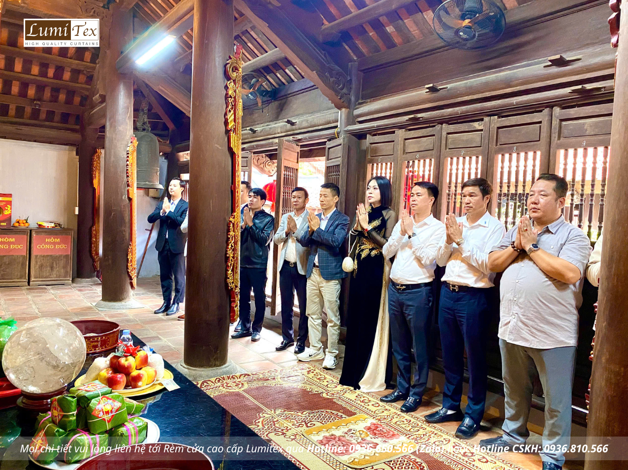 Hội Doanh nhân trẻ khu vực phía Tây Hải Phòng du xuân đi lễ đầu năm Bính Ngọ 2026