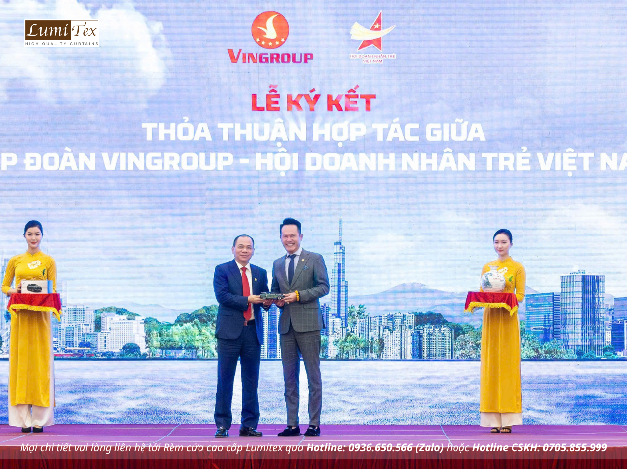 Hội Doanh nhân trẻ Việt Nam và Vingroup hợp tác toàn diện vì tương lai xanh