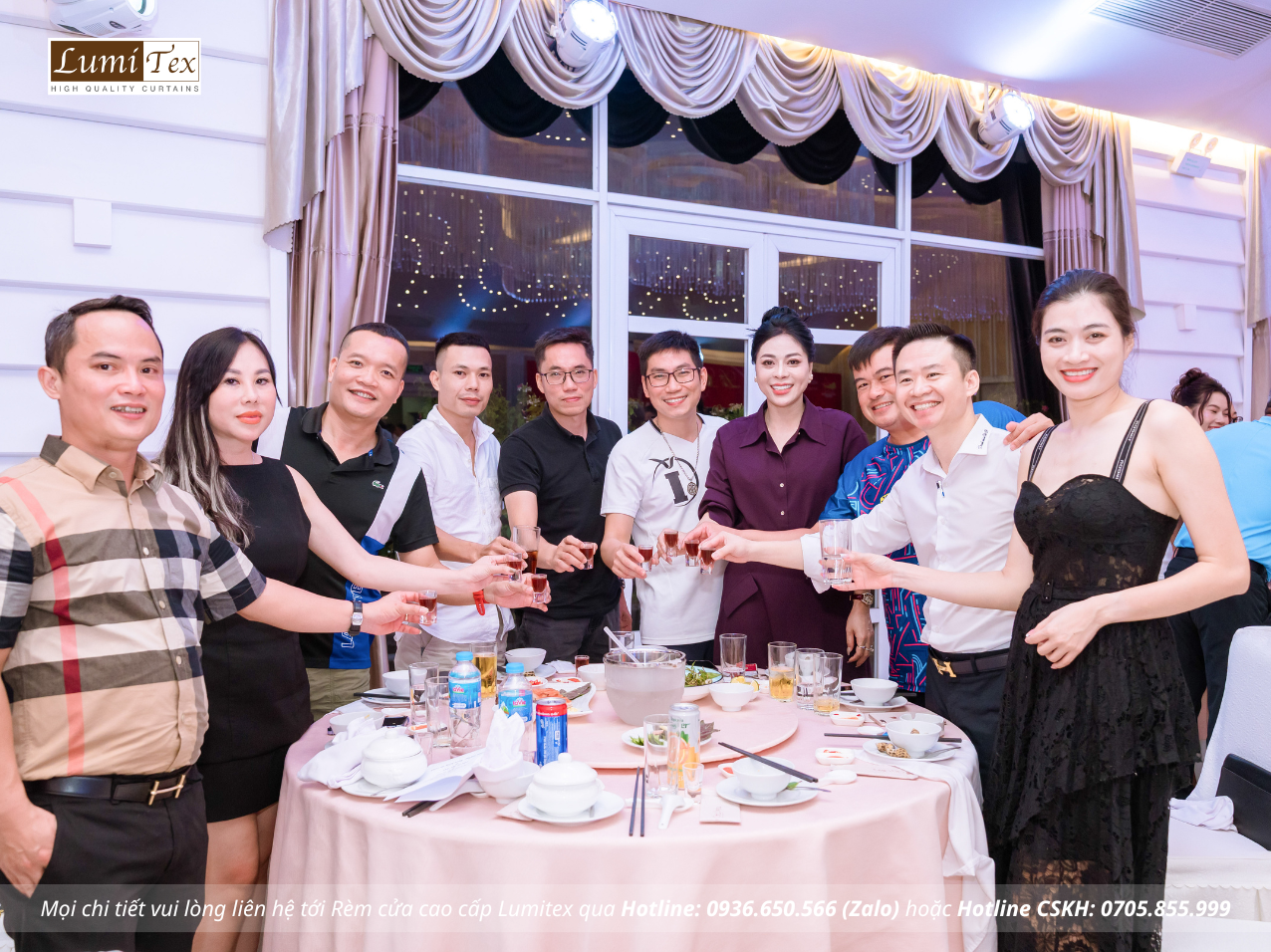 Rèm Lumitex tham dự Hội nghị gặp mặt doanh nghiệp thành phố nhân dịp kỷ niệm 21 năm Ngày Doanh nhân Việt Nam