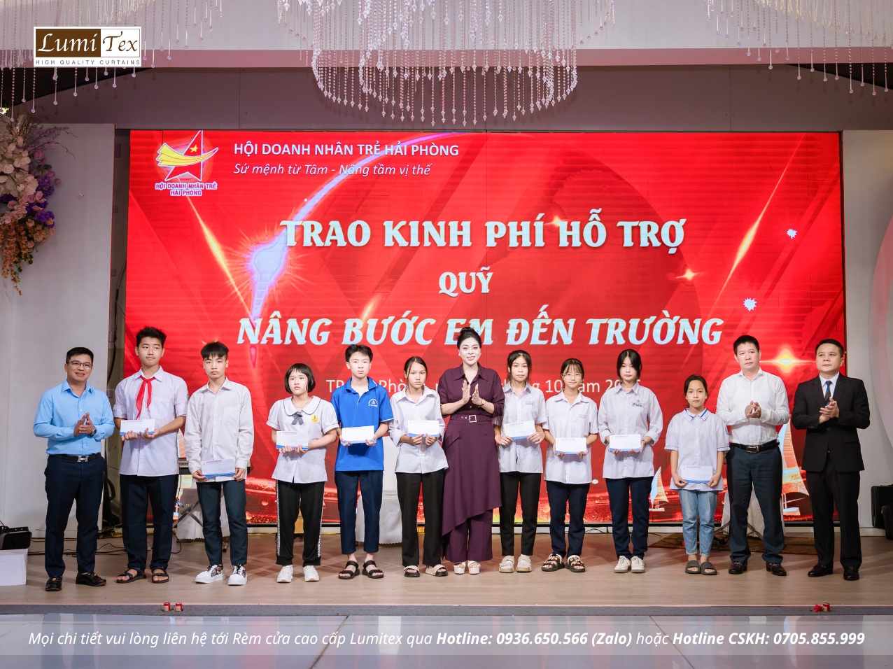 Rèm Lumitex tham dự Hội nghị gặp mặt doanh nghiệp thành phố nhân dịp kỷ niệm 21 năm Ngày Doanh nhân Việt Nam