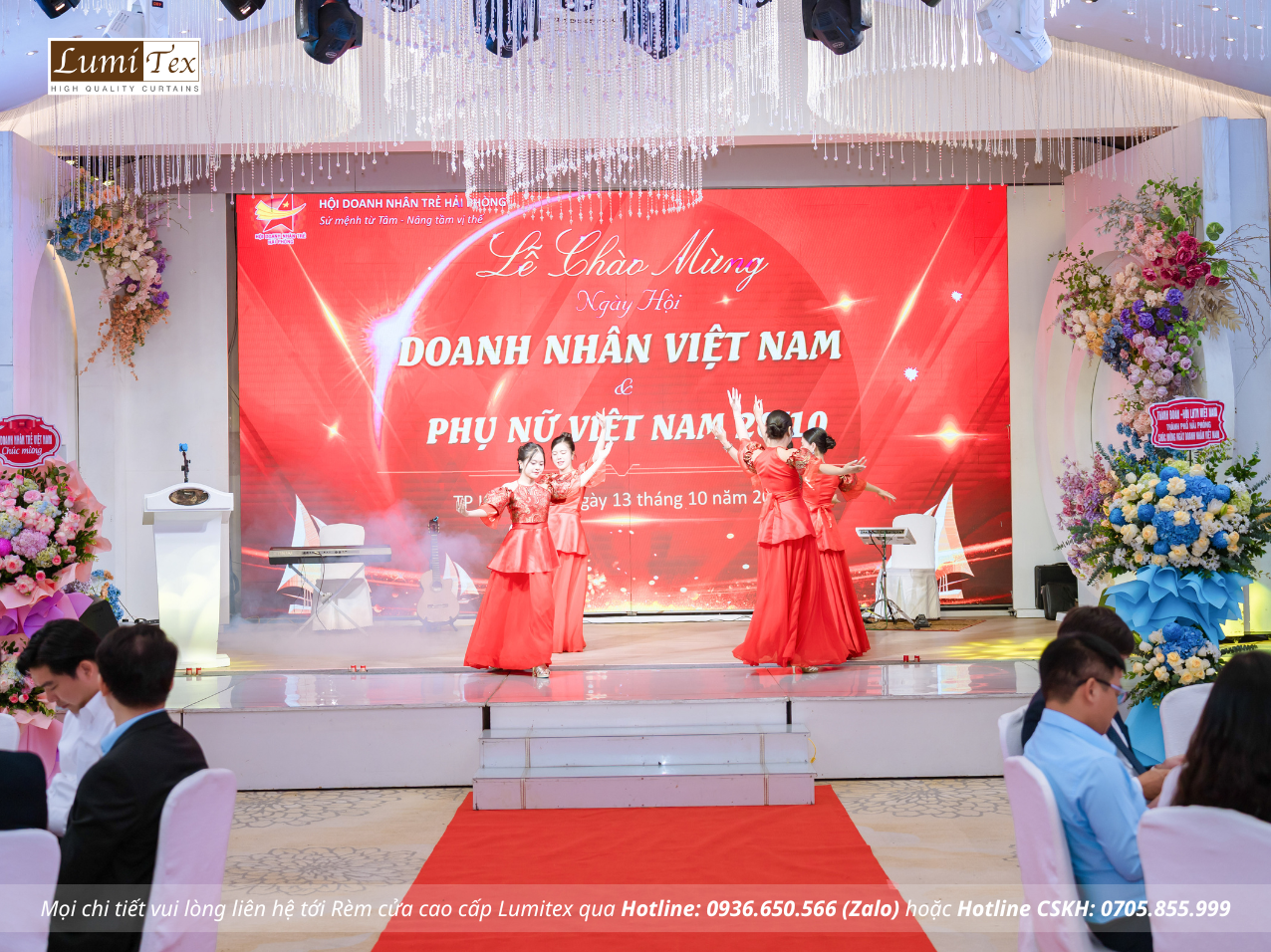 Rèm Lumitex tham dự Hội nghị gặp mặt doanh nghiệp thành phố nhân dịp kỷ niệm 21 năm Ngày Doanh nhân Việt Nam