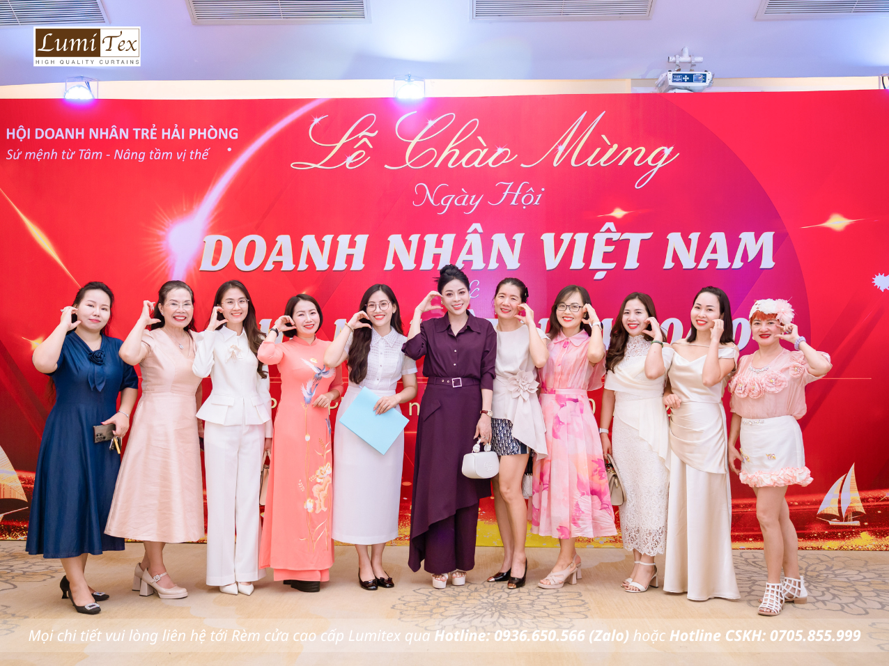 Rèm Lumitex tham dự Hội nghị gặp mặt doanh nghiệp thành phố nhân dịp kỷ niệm 21 năm Ngày Doanh nhân Việt Nam