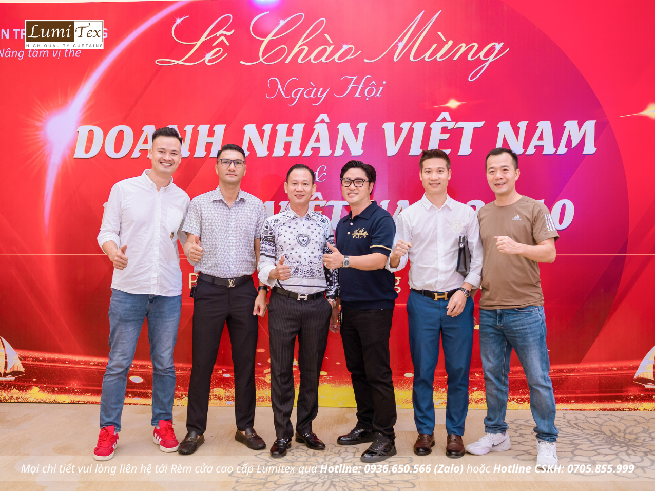Rèm Lumitex tham dự Hội nghị gặp mặt doanh nghiệp thành phố nhân dịp kỷ niệm 21 năm Ngày Doanh nhân Việt Nam