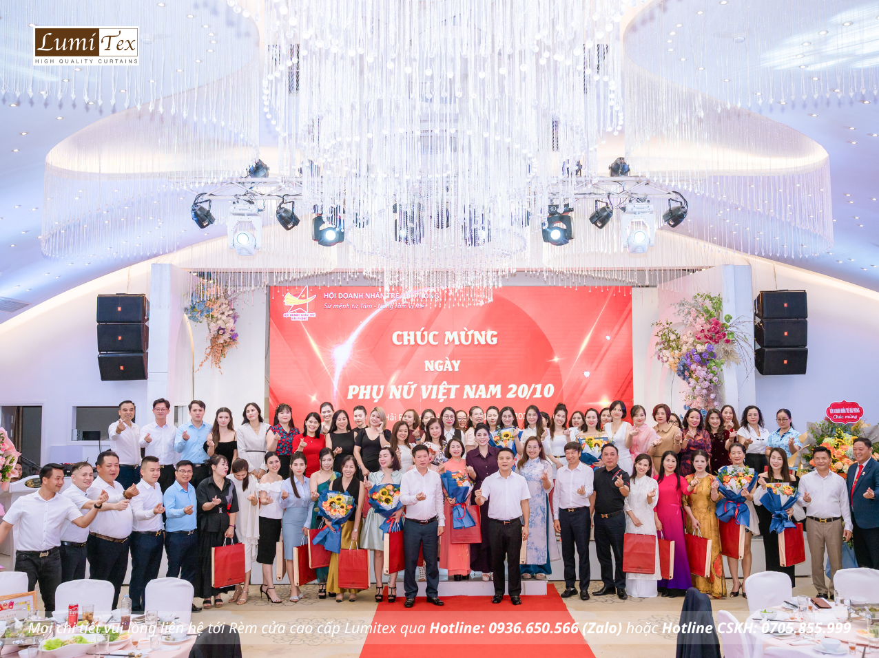 Rèm Lumitex tham dự Hội nghị gặp mặt doanh nghiệp thành phố nhân dịp kỷ niệm 21 năm Ngày Doanh nhân Việt Nam