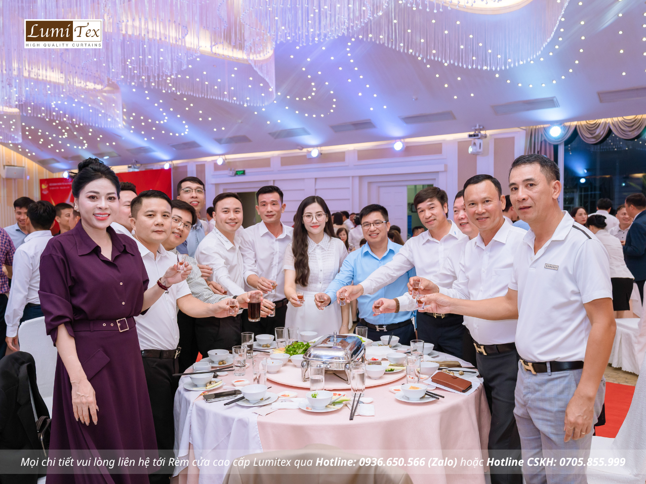Rèm Lumitex tham dự Hội nghị gặp mặt doanh nghiệp thành phố nhân dịp kỷ niệm 21 năm Ngày Doanh nhân Việt Nam