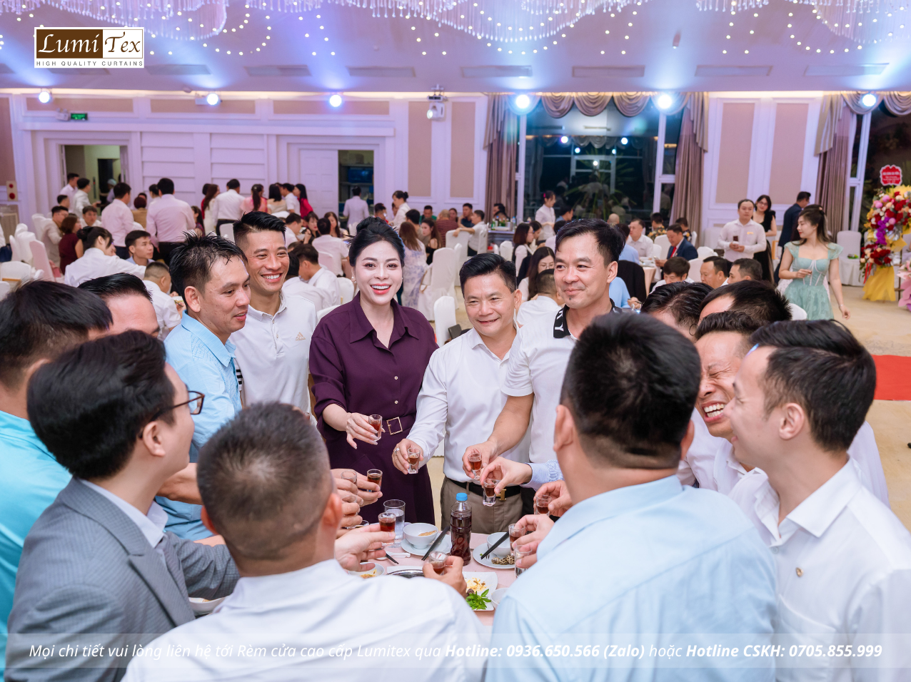 Rèm Lumitex tham dự Hội nghị gặp mặt doanh nghiệp thành phố nhân dịp kỷ niệm 21 năm Ngày Doanh nhân Việt Nam
