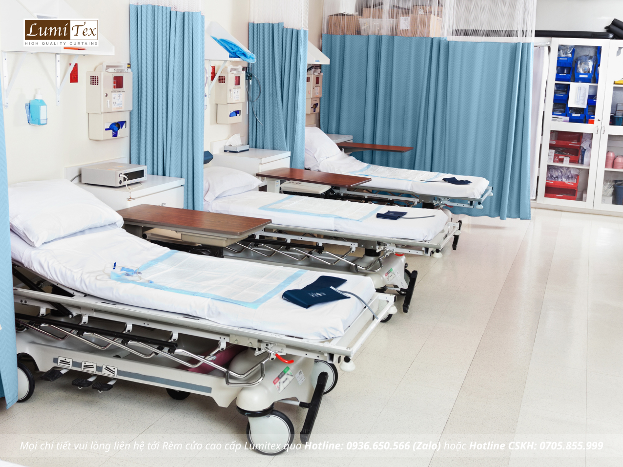 Lợi ích của rèm vải y tế trong phòng khám và bệnh viện