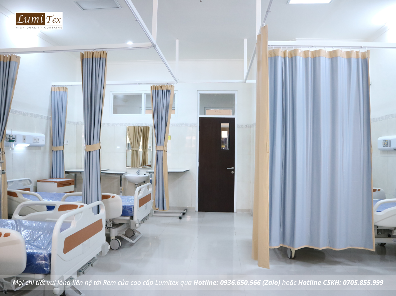 Hướng Dẫn Chọn Rèm Vải Y Tế Tối Ưu Cho Phòng Khám Và Bệnh Viện