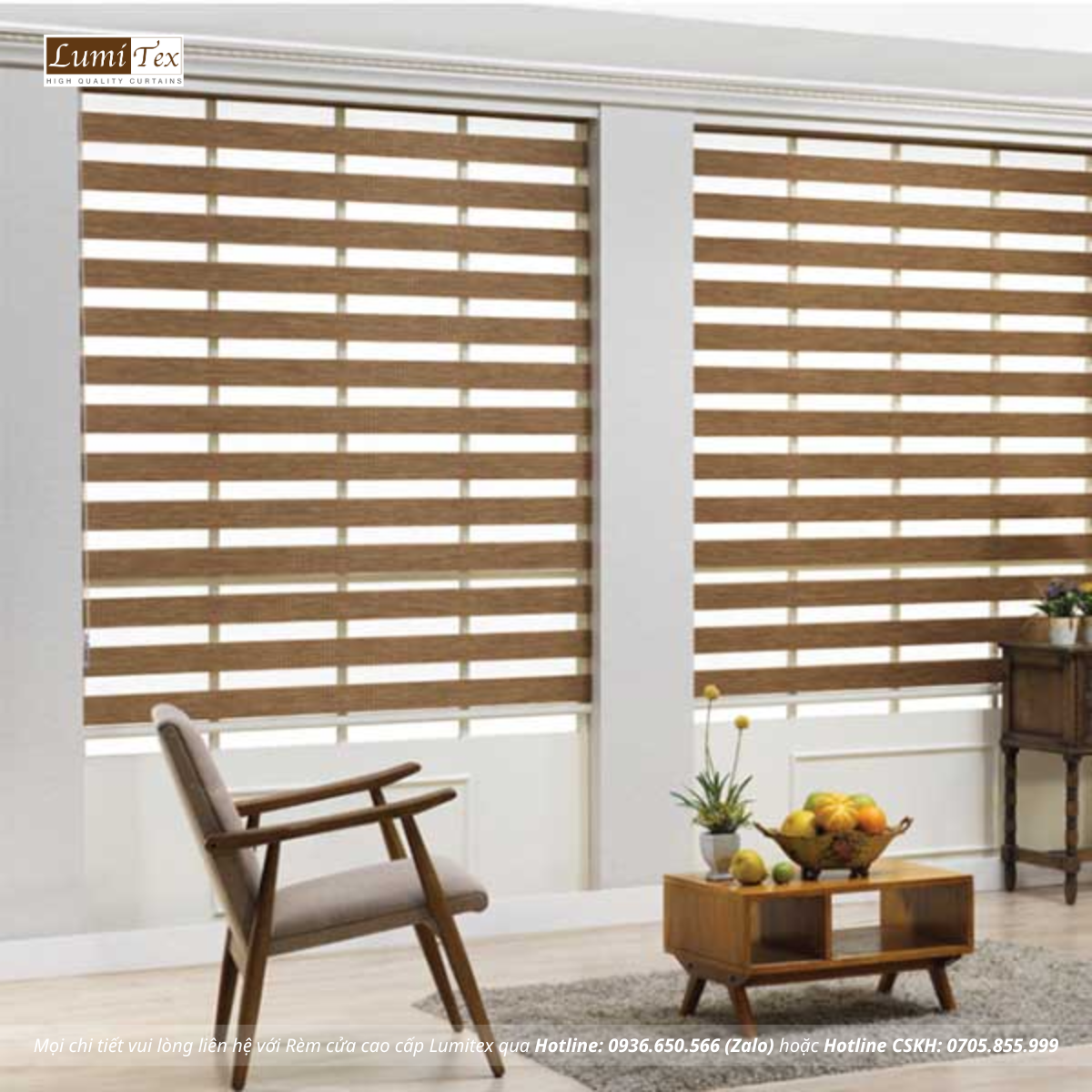 Tham khảo một số không gian lắp đặt rèm cuốn cầu vồng