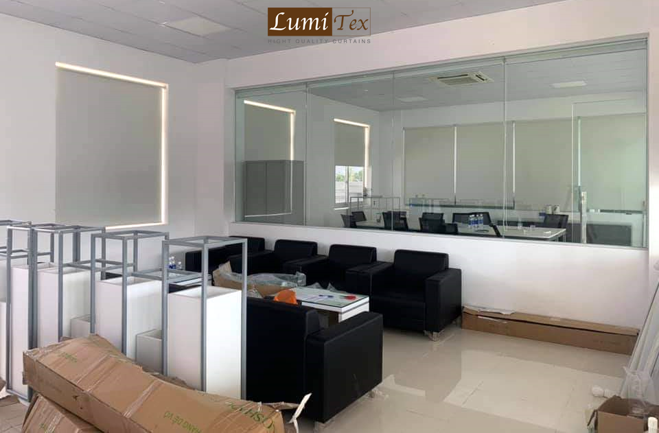 Rèm cửa thể hiện sự chuyên nghiệp của tổ chức, công ty