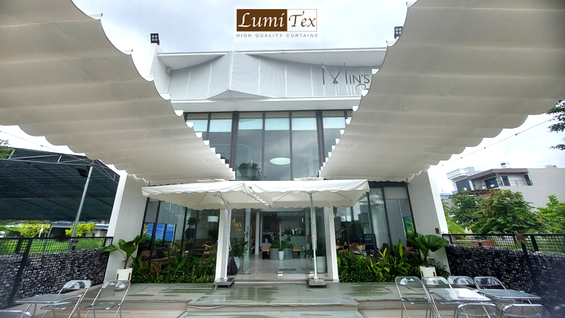 Dự án lắp đặt rèm cuốn cao cấp cho Min's Lounge Coffee - Thủy Nguyên Hải Phòng