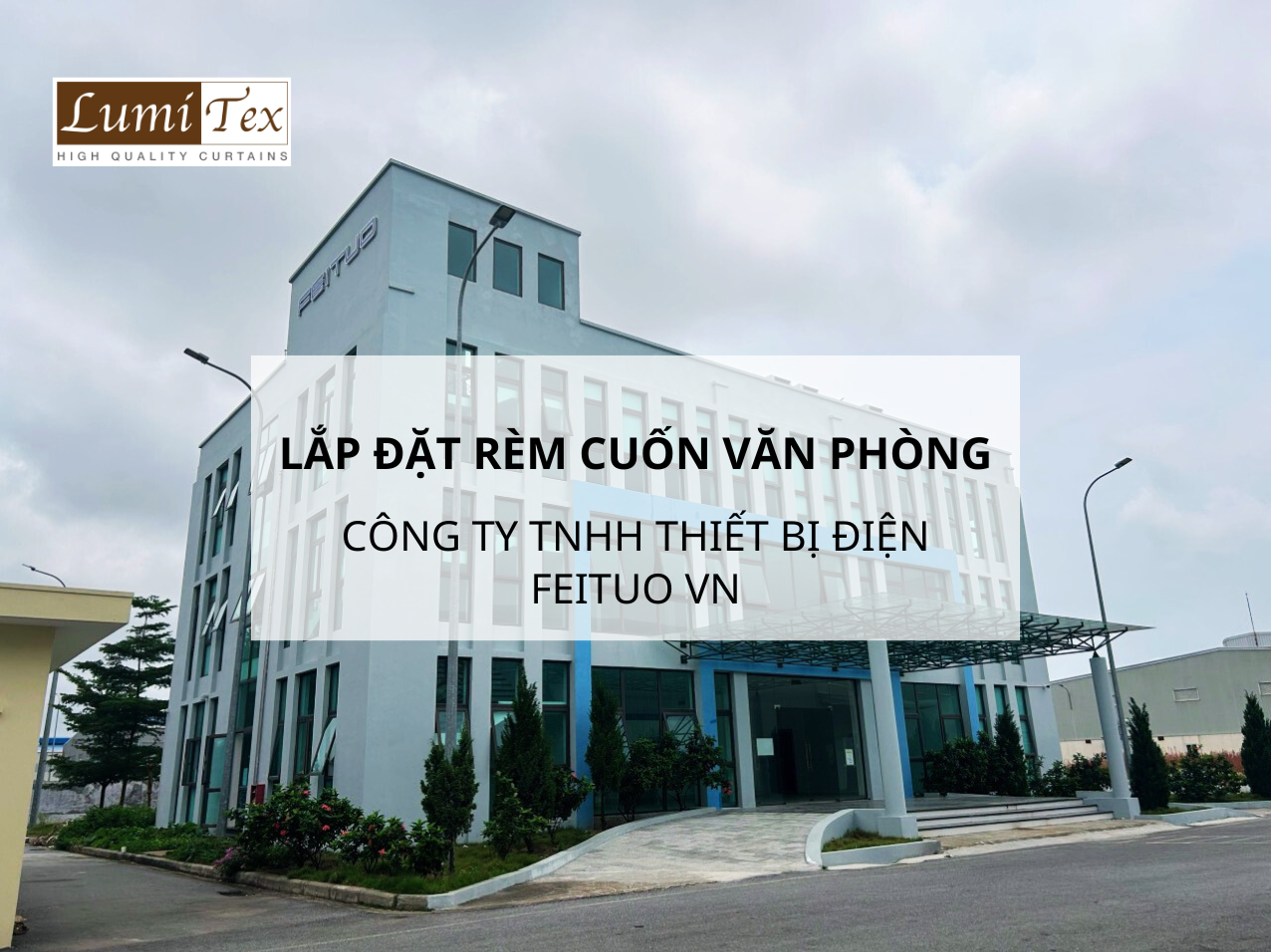Giới Thiệu Về Dự Án Lắp Đặt Rèm Cuốn Cao Cấp