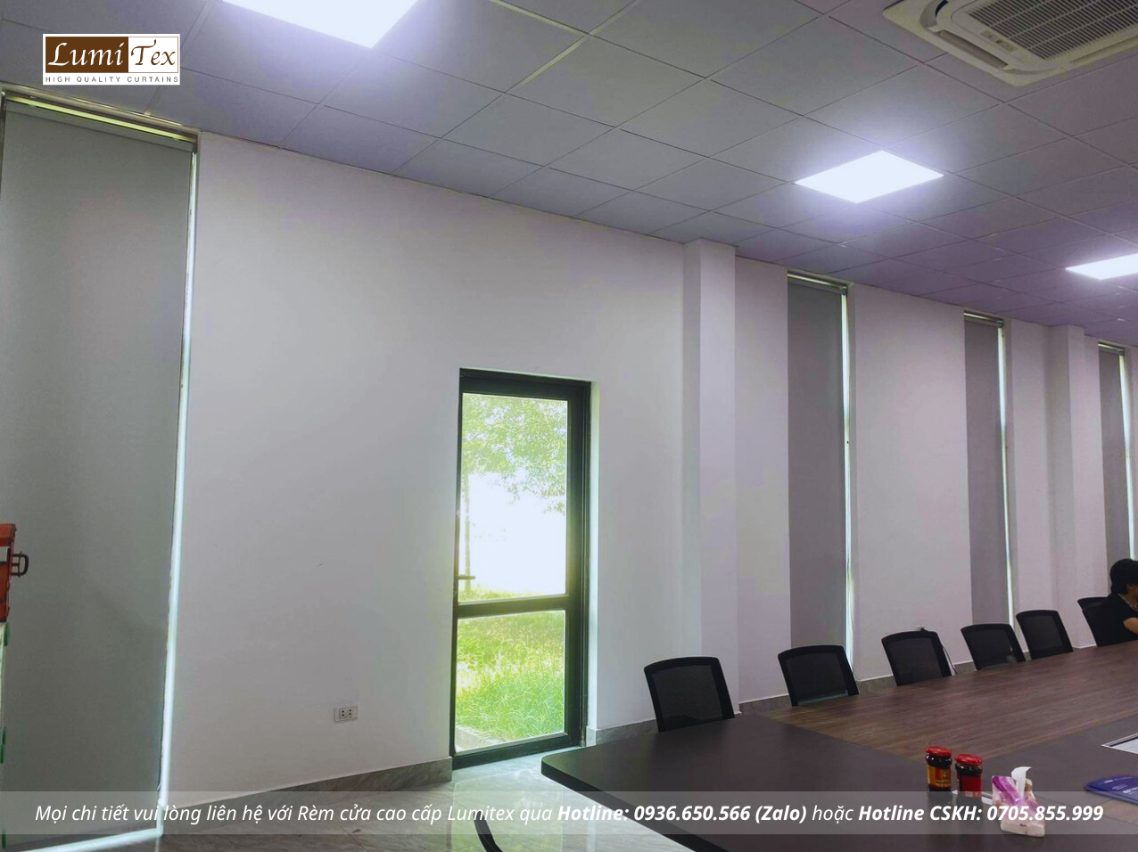 Một số đặc điểm nổi bật từ sản phẩm rèm cuốn văn phòng Lumitex