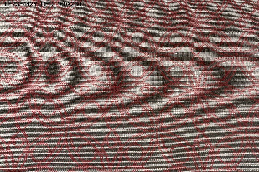 Thảm sợi ngắn LE23F442Y_RED_160X230