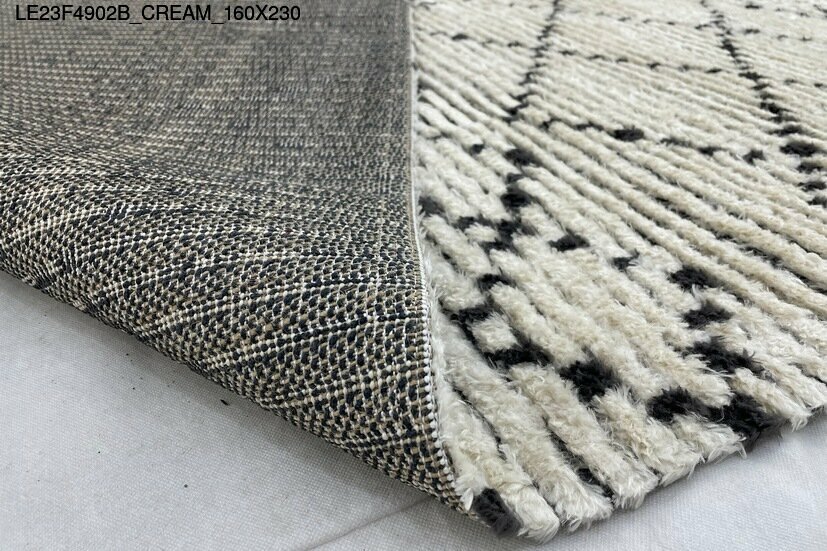 Thảm sợi ngắn LE23F4902B_CREAM_160X230