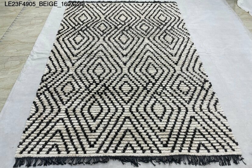 Thảm sợi ngắn LE23F4905_BEIGE_160X230