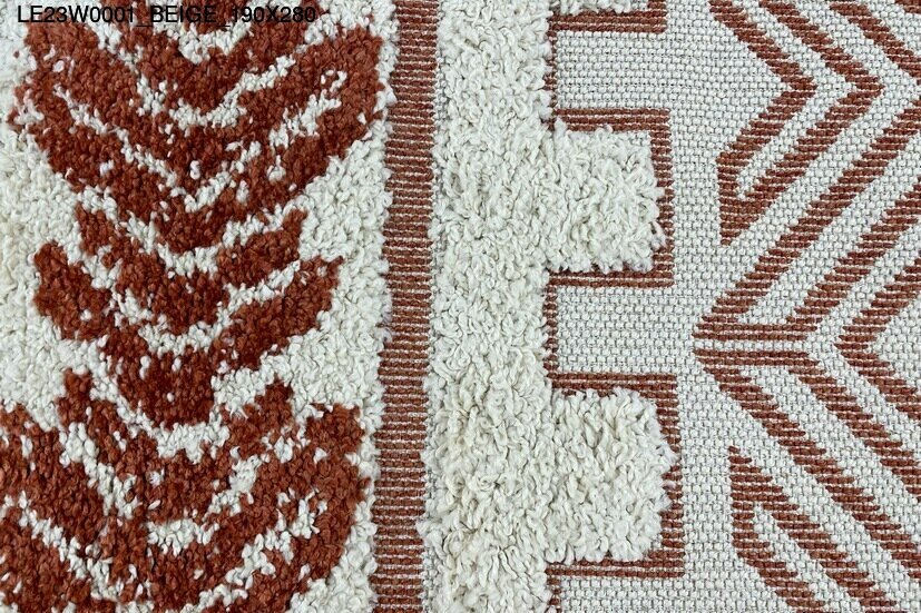 Thảm sợi ngắn LE23W0001_BEIGE_190X280