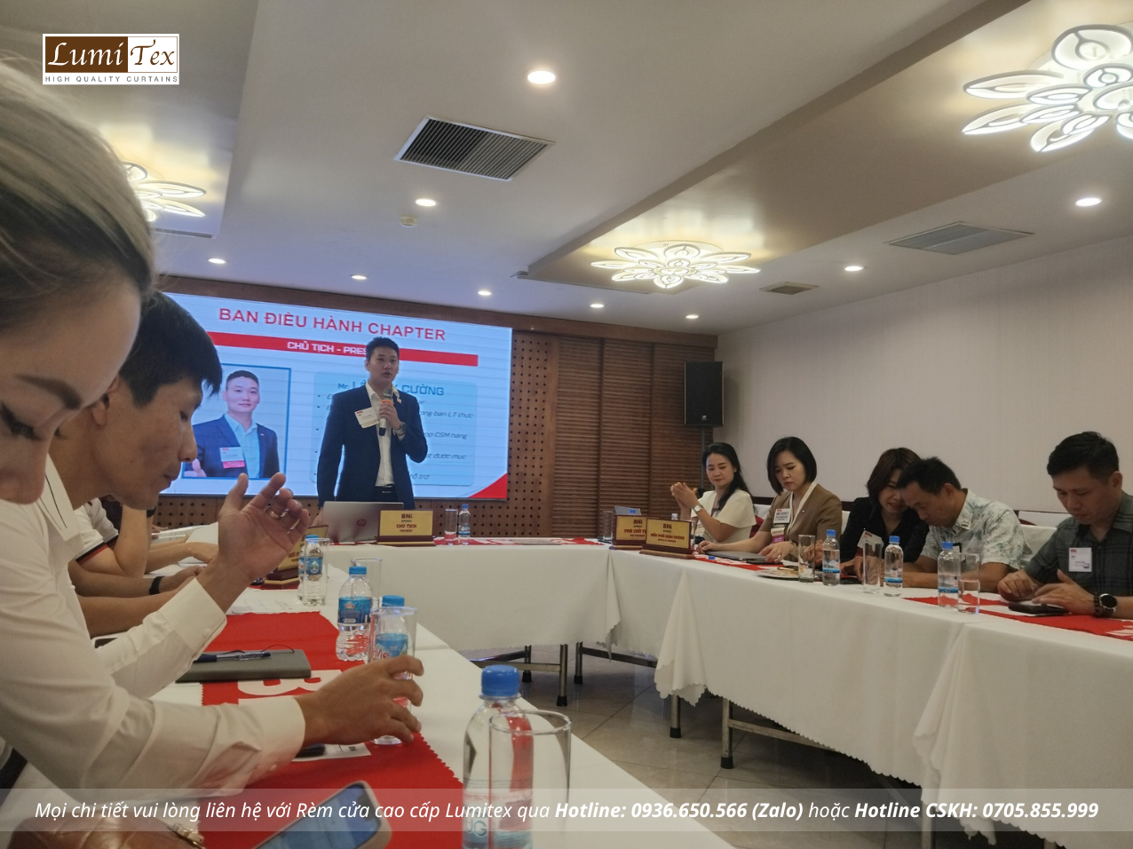 Lumitex tham dự buổi họp kết nối Kinh doanh BNI Speed Chapter