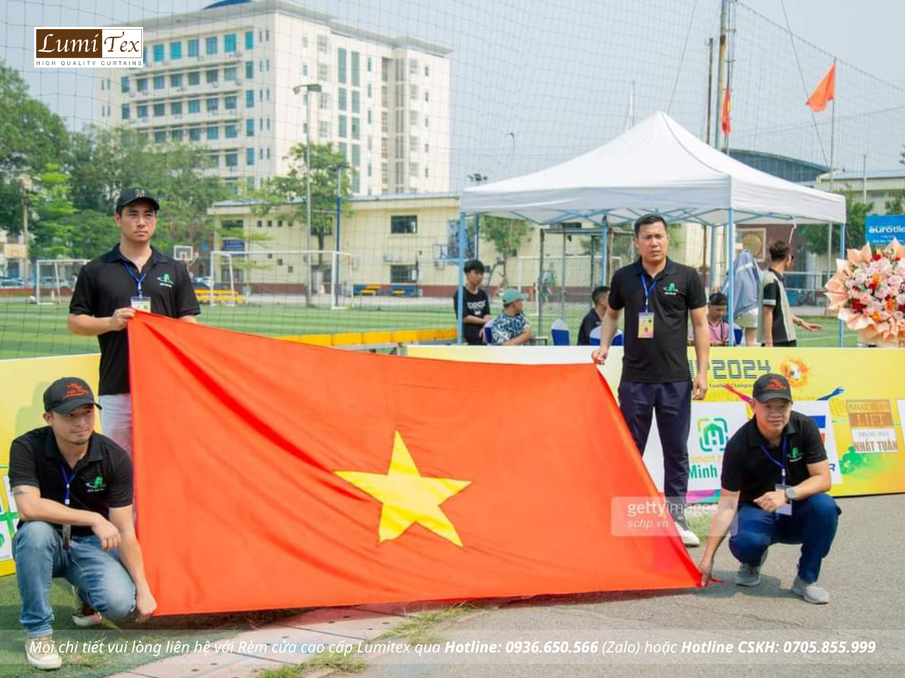 Lumitex tham dự sự kiện giải bóng AC Cup - Hội KTS tổ chức chào mừng ngày Thành Lập Hội Kiến Trúc Sư VN