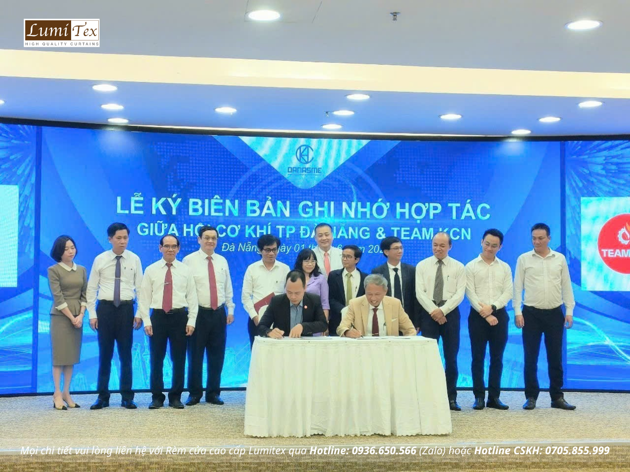Lumitex tham dự kết nối các nhà thầu Khu Công Nghiệp Miền Bắc