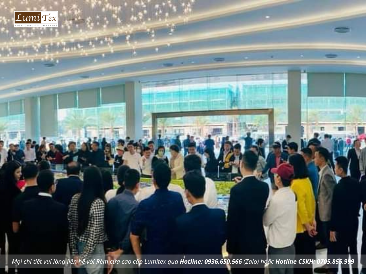 Lumitex tham dự Khai trương nhà mẫu dự án Vinhomes Royal Island
