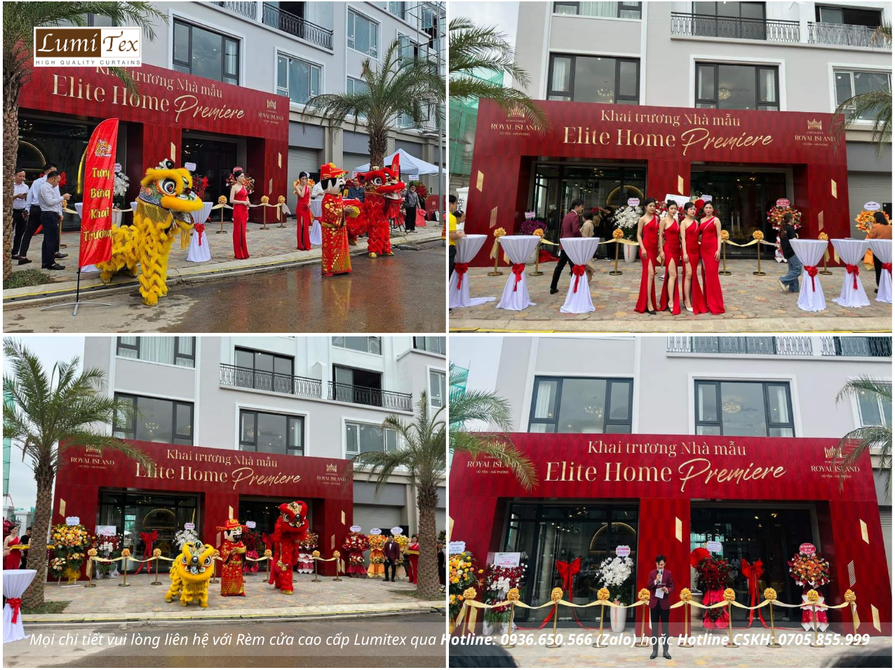 Lumitex tham dự Khai trương nhà mẫu dự án Vinhomes Royal Island